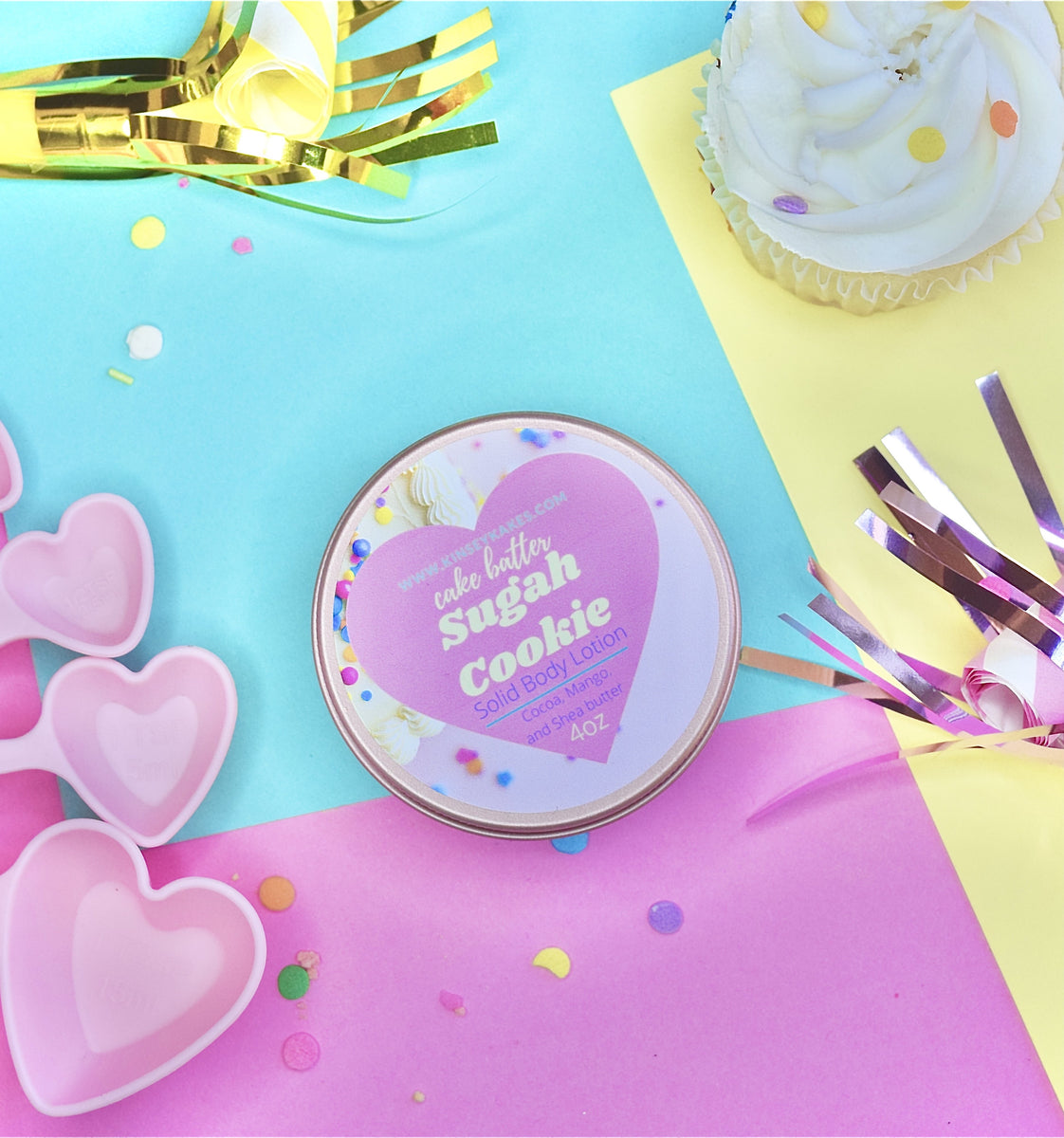 Cake Batter Body Butter Bar Kinsey Kakes