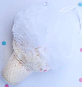 Wedding Cake Ice Cream Body Sponge