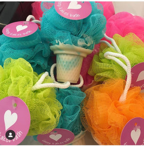 Cotton Candy Ice Cream Body Sponge