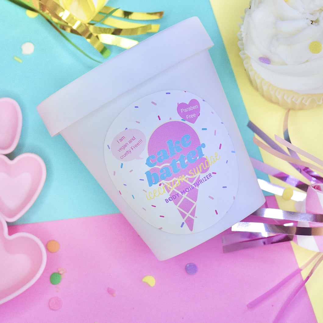 Cake Batter Sundae Body Cream