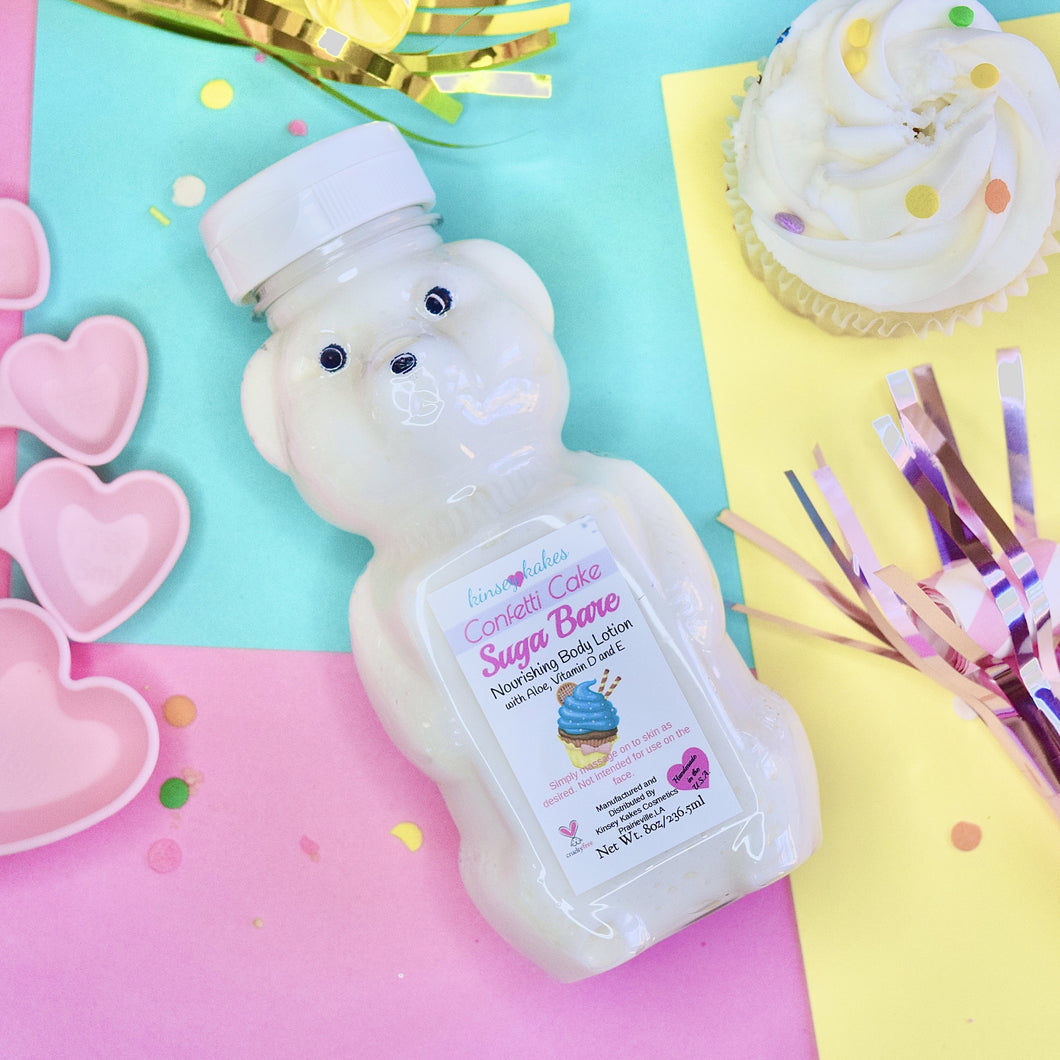 Sugah Bare Shea Butter Body Cream (Confetti Cake)